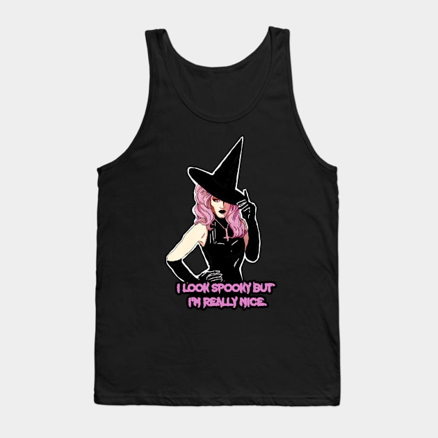 I LOOK SPOOKY Tank Top by giuliarenzi